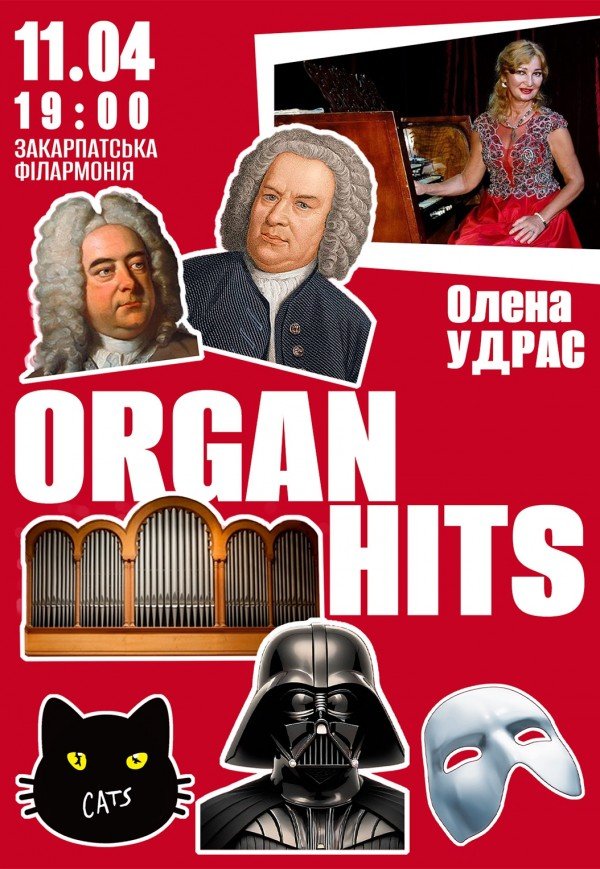 ORGAN HITS. From Bach to Webber